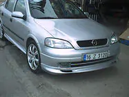 Opel Astra G Classic 1998–2012 Přední spodní lip spoiler Sedan (k lakování) fotografie 2
