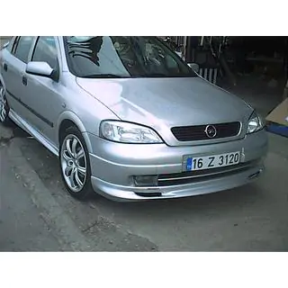 Přední spodní lip spoiler Sedan (k lakování) Opel Astra G Classic 1998–2012 fotografie 2