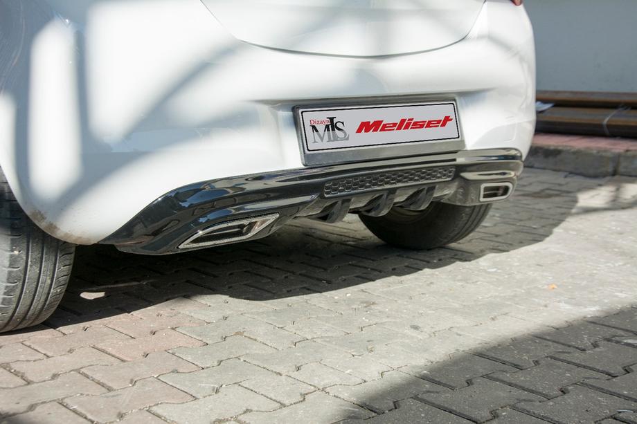 Opel Corsa E 2015–2019 Nástavec na zadní difuzor (k lakování) Fotografie 1
