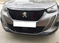 Peugeot 2008 2019– Rámečky masky chladiče (3 ks, nerez) fotografie 1