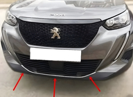 Peugeot 2008 2019– Nerezová ochranná lišta na přední nárazník (1 ks) fotografie 1