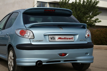 Peugeot 206 1998–2024 Spodní spoiler Meliset (k lakování) fotografie 1