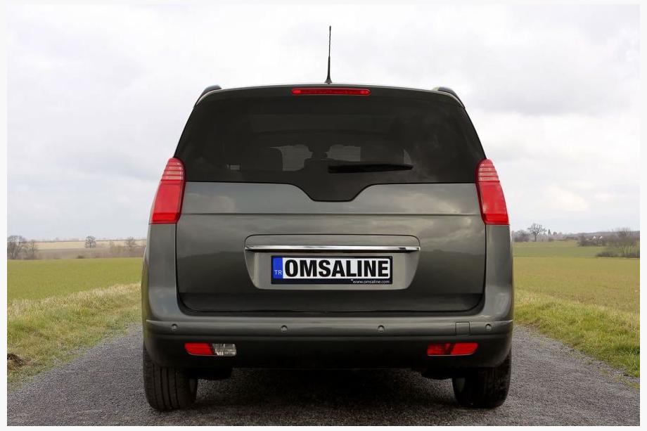 Peugeot 5008 2009–2016 Chromová lišta nad SPZ OmsaLine (nerez) Image