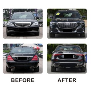 Kompletní restylingový bodykit pro W223 Maybach fotografie 4