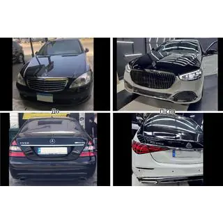 Kompletní restylingový bodykit pro W223 Maybach Mercedes S-сlass W221 2005–2013 fotografie 3