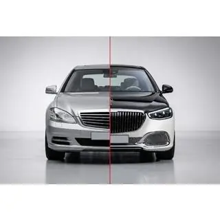 Kompletní restylingový bodykit pro W223 Maybach Mercedes S-сlass W221 2005–2013 fotografie 1