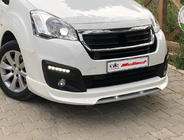 Peugeot Partner Tepee 2008–2018 Přední lip spoiler 2015-2018 (k lakování) fotografie 2