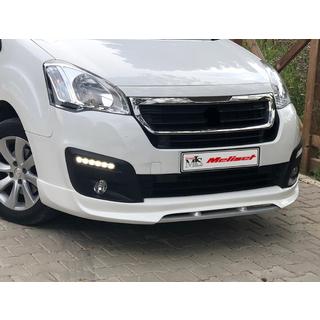Přední lip spoiler 2015-2018 (k lakování) Peugeot Partner Tepee 2008–2018 fotografie 3