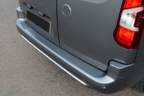 Peugeot Partner/Rifter 2019– Nerezová lišta zadního nárazníku fotografie 8