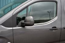 Peugeot Partner/Rifter 2019– Ozdobné lišty oken (2 ks, nerez) fotografie 5