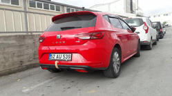 Seat Leon 2013–2020 Nástavec zadního nárazníku (k lakování) fotografie 1