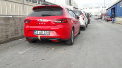 Seat Leon 2013–2020 Nástavec zadního nárazníku (k lakování) fotografie 3