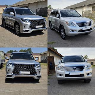 Konverzní sada mini facelift 2008-2015 na TRD Sport (nárazník, světlomety) Lexus LX570/450d 2008–2022 fotografie 1