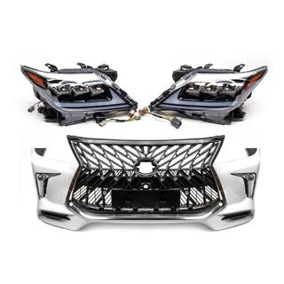 Konverzní sada mini facelift 2008-2015 na TRD Sport (nárazník, světlomety) Lexus LX570/450d 2008–2022 fotografie 4