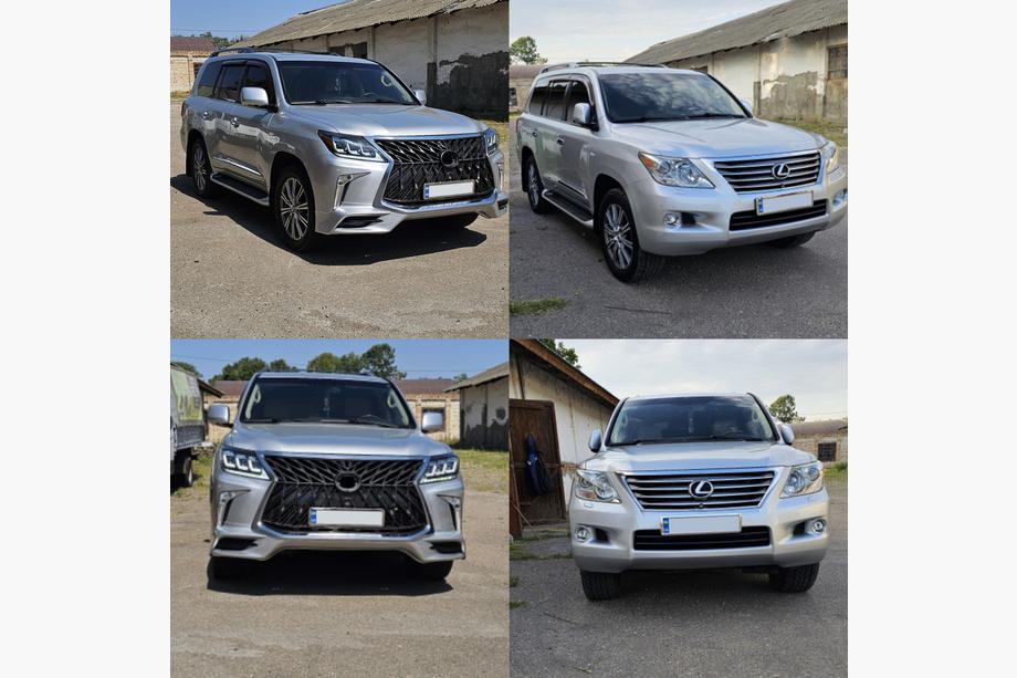 Lexus LX570/450d 2008–2022 Konverzní sada mini facelift 2008-2015 na TRD Sport (nárazník, světlomety) Image