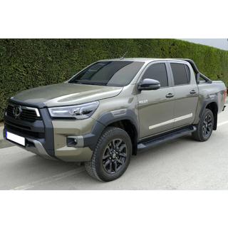 Nerezové kryty bočních lišt OmsaLine (4 ks) Toyota Hilux 2015– fotografie 3