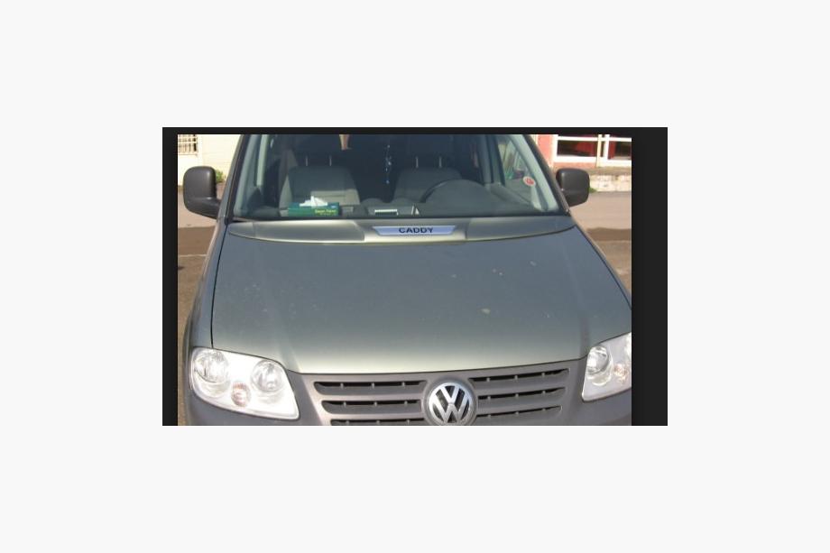 Volkswagen Caddy 2004–2010 Nástavec na kapotu (k lakování) Image