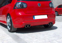 Volkswagen Golf 5 2003–2009 Nástavec zadního nárazníku (k lakování) fotografie 1