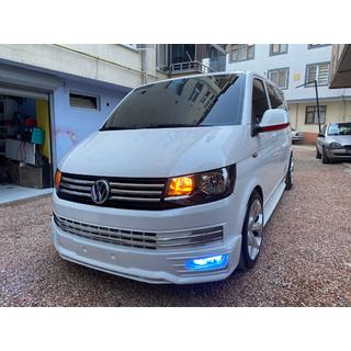 Přední lip spoiler Genis 2015-2018 (k lakování) Volkswagen T6 2015–2024 fotografie 3