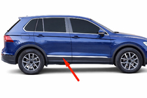 Volkswagen Tiguan 2016–2023 Dveřní lišty OmsaLine pro AllSpace (4 ks, nerez) fotografie 1