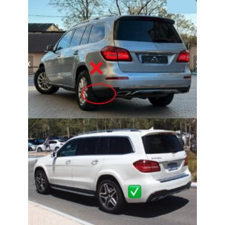 Sada bodykitu se zadním difuzorem AMG V1 (GLS63) fotografie 2