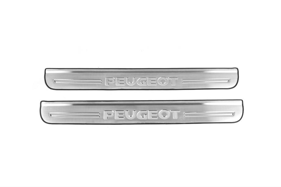 Peugeot 307 2001–2008 Ocelové kryty prahů Carmos V2 (2 ks, ocel) Image