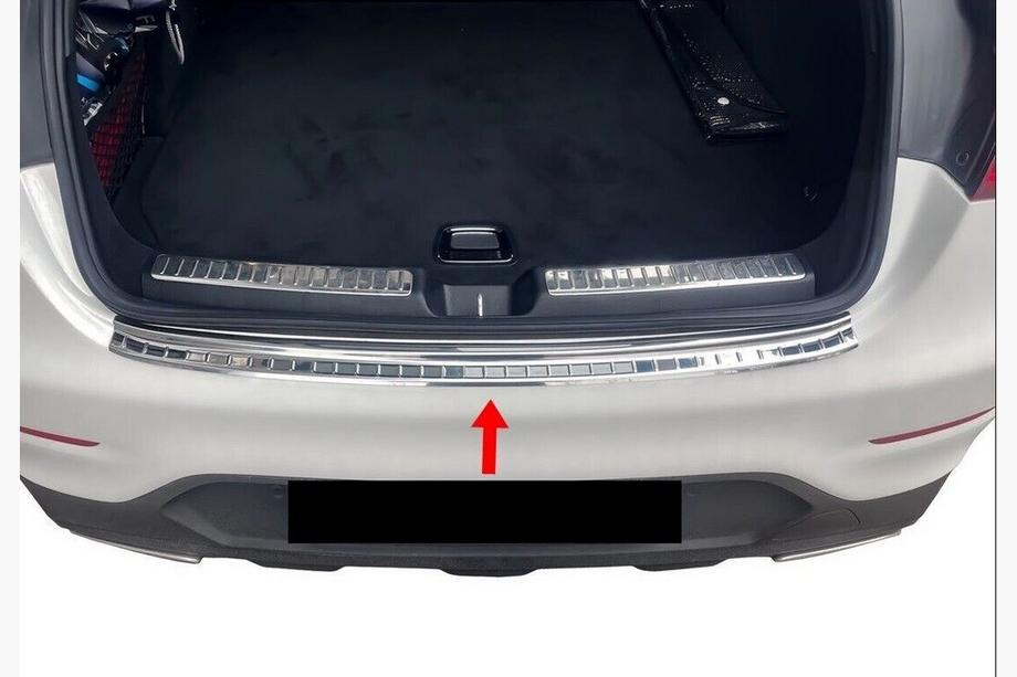 Mercedes GLC Coupé C253 2016–2023 Nerezová lišta na zadní nárazník Carmos Image
