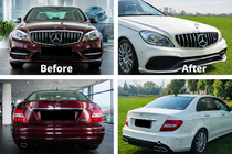 Mercedes C-class W204 2007–2015 Sada bodykitu v designu W205 fotografie 1