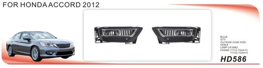 Honda Accord IX 2013–2017 Mlhová světla (2012-2015, halogenová) fotografie 1