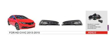 Honda Civic Sedan IX 2011–2016 Mlhovky 2013-2015 (halogenové) fotografie 1