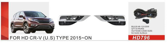 Honda CRV 2012–2016 Mlhovky 2014-2016 US typ (halogenové) fotografie 1