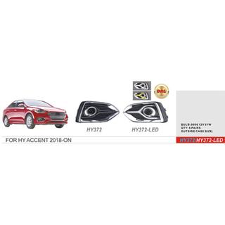 Halogenové mlhovky Hyundai Accent 2017–2023