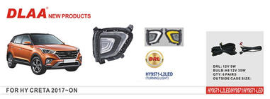 Hyundai Creta 2014–2020 Mlhovky (LED) fotografie 1