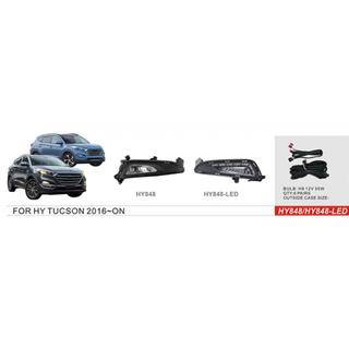 Sada mlhovek 2015-2018 (2 ks, halogenové) Hyundai Tucson TL 2016–2021 fotografie 2