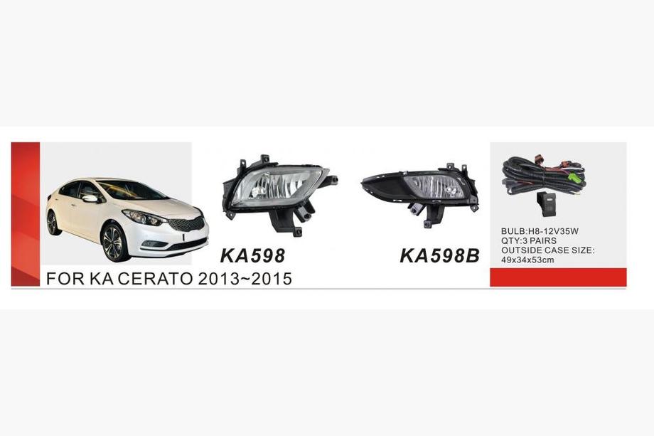 Kia Cerato 3 2013–2018 Mlhovky 2013-2015 (halogenové) Image