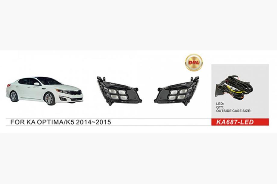 Kia Optima 2010–2016 Mlhovky 2013-2015 (halogenové) Image