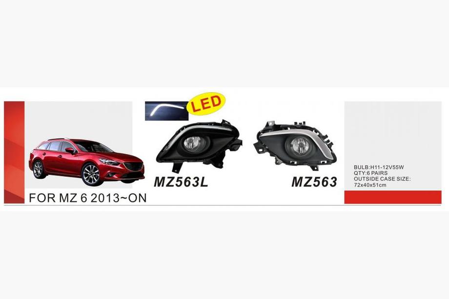 Mazda 6 2012–2024 Mlhovky 2013-2015 (2 ks, halogenové) Image