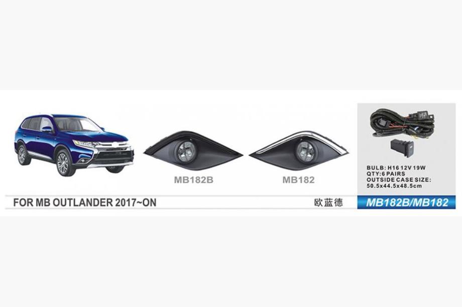 Mitsubishi Outlander 2012–2021 Přední mlhovky 2015-2021 (2 ks, halogen) Image