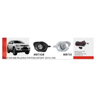 Přední mlhovky 2015-2019 (2 ks, halogen) Mitsubishi Pajero Sport 2015–