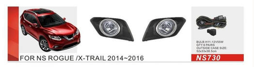 Nissan X-trail T32/Rogue 2014–2021 Mlhová světla 2014–2016 (kompletní sada) fotografie 1