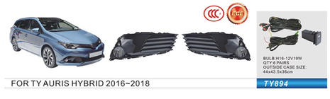 Toyota Auris 2012–2018 Mlhová světla Hibryd 2015-2018 (2 ks, halogenová) fotografie 1