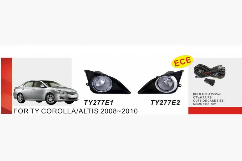 Toyota Corolla 2007–2013 Mlhovky 2007-2010 (2 ks, halogenové) Image