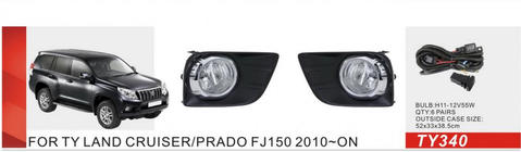 Toyota Land Cruiser Prado 150 2009–2023 Mlhovky 2010-2013 (2 ks, halogenové) fotografie 1