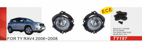 Toyota Rav 4 2006–2013 Mlhová světla 2006-2008 (2 ks, halogenová) fotografie 1
