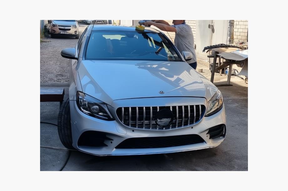Mercedes C-Class W205 2014–2021 Přední nárazník kompletní (AMG Line 2018-2021) Fotografie 7