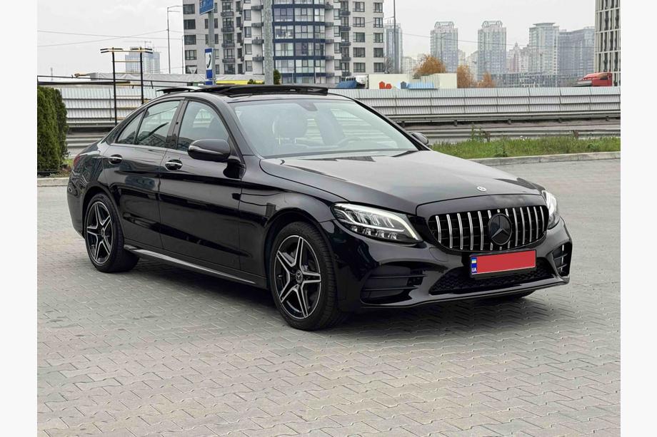 Mercedes C-Class W205 2014–2021 Přední nárazník kompletní (AMG Line 2018-2021) Fotografie 6