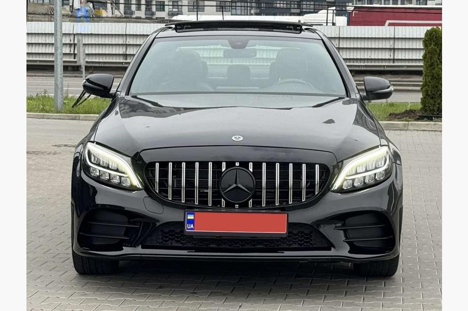 Mercedes C-Class W205 2014–2021 Přední nárazník kompletní (AMG Line 2018-2021) Fotografie 3
