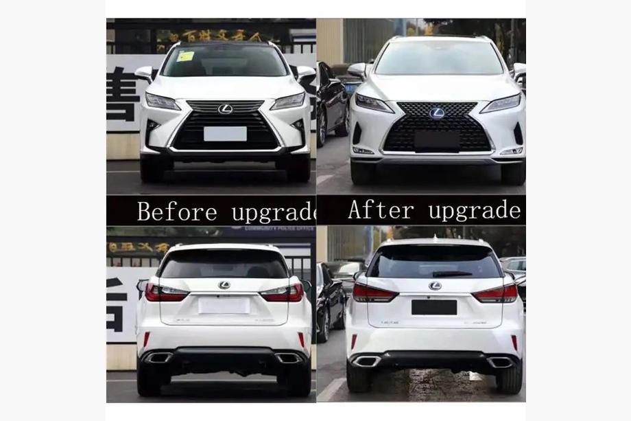 Lexus RX 2016–2022 Facelift sada pro rok 2021 (nárazník, přední světlomety, zadní světla) Fotografie 8