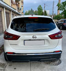 Nissan Qashqai 2014–2021 Nerezová lišta zadního nárazníku fotografie 3