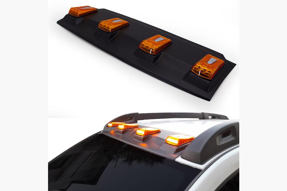 Dacia Duster 2008–2018 Kšilt čelního skla V2 (LED) Image
